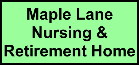 Logo of Maple Lane Nursing & Retirement Home, Assisted Living, Nursing Home, Barton, VT