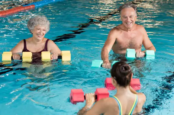 senior water aerobics