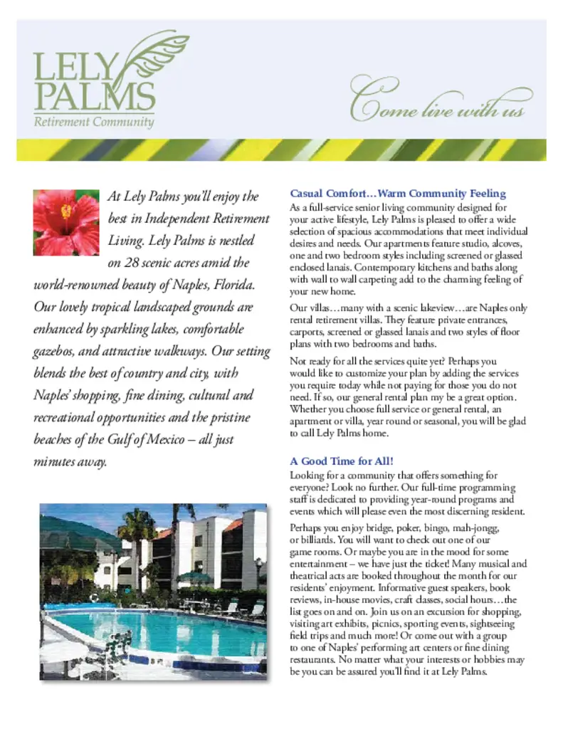 PDF Newsletter of Lely Palms Retirement Community, , , , , Naples, FL - 11249-C01049^14100-lely-palms-85x11-sheets-4-3b^2_pg
