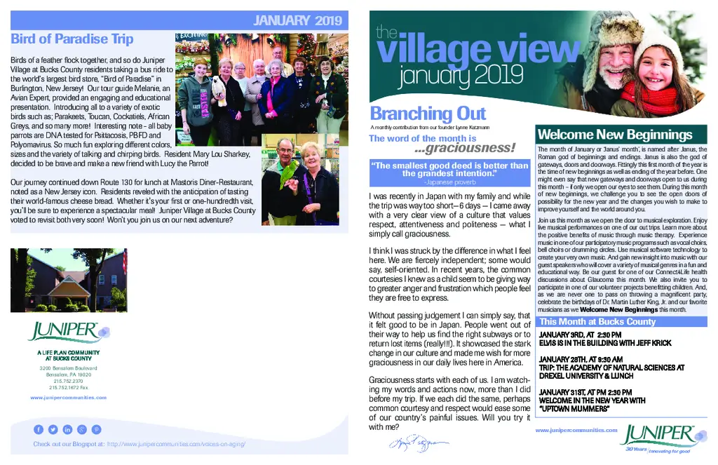 PDF Newsletter of Juniper Village, , , , , Bensalem, PA - 12609-C01108^2019-JANUARY-TEMPLATE-BUCKS-COUNTY-IL-1^1_pg