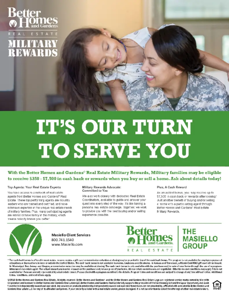PDF Newsletter of Nancy Walsh, , Bedford, NH - 175785-BHGMilitary-Rewards-Flyer-Template with TMG Logo