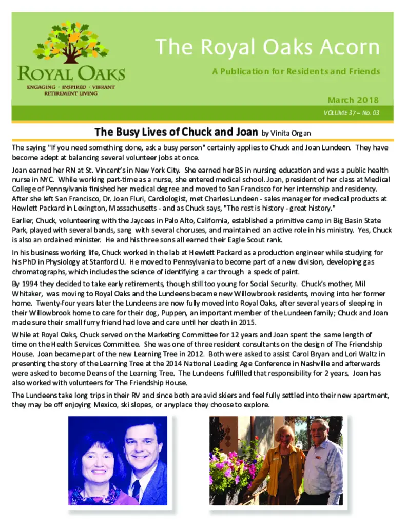 PDF Newsletter of Royal Oaks, , , , , Sun City, AZ - 2812-C00013^RoyalOaks