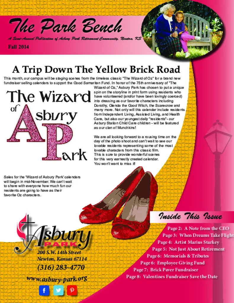 PDF Newsletter of Asbury Park, , , , , Newton, KS - 28171-C00232^fall-2014-park-bench-newsletter-^8_pg