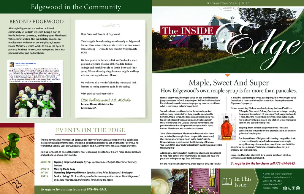 PDF Newsletter of Edgewood, , , , , North Andover, MA - 28816-C00254^SpringNewsletter^2_pg