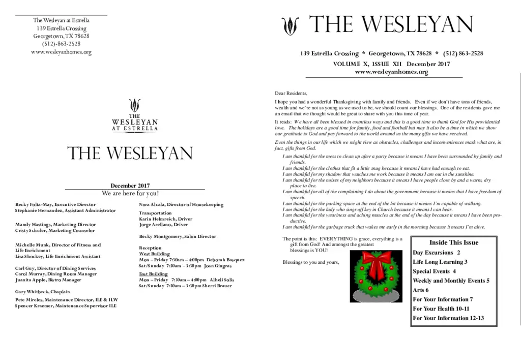 PDF Newsletter of Wesleyan Homes, , , , , Georgetown, TX - 29650-C01740^file_1^8_pg