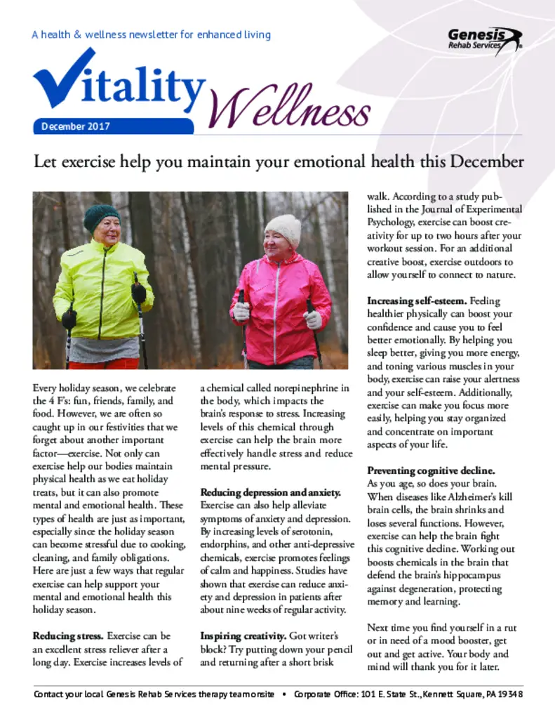 PDF Newsletter of Applewood, , , , , Freehold, NJ - 34273-C00372^Vitality-Wellness-Newsletter-2017-12-December^2_pg