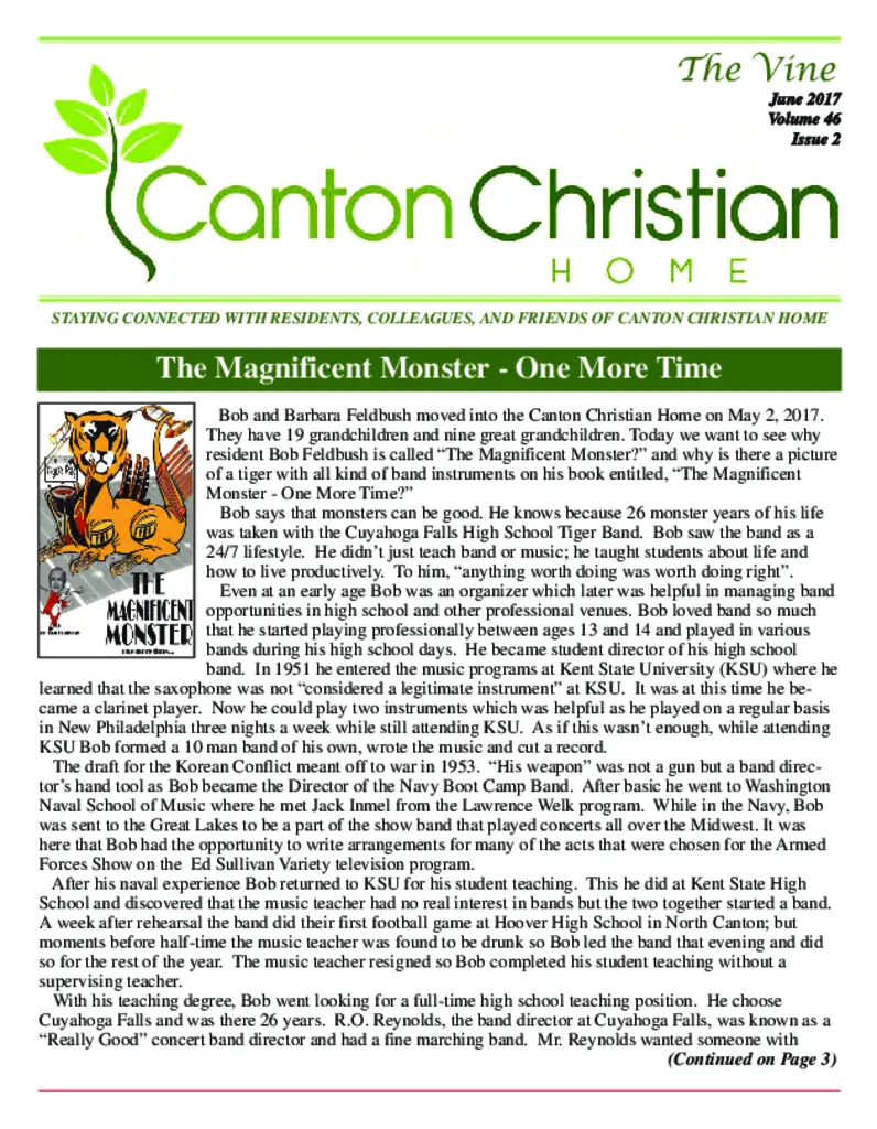PDF Newsletter of Canton Christian Home, , , , , Canton, OH - 37640-C00407^TheVineJune2017Web^8_pg