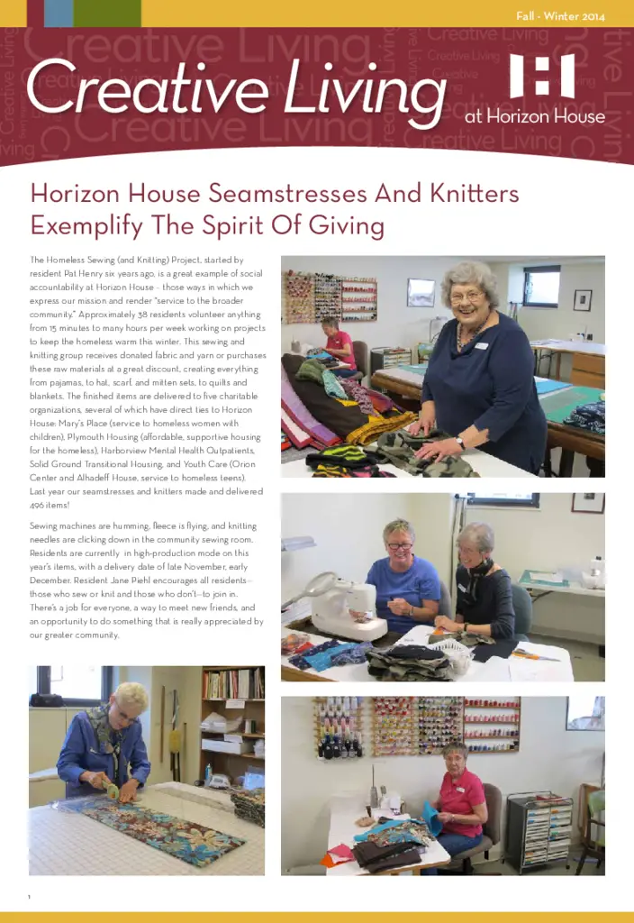 PDF Newsletter of Horizon House, , , , , Seattle, WA - 42248-C00613^HH_Nws_Oct2014_reader^6_pg