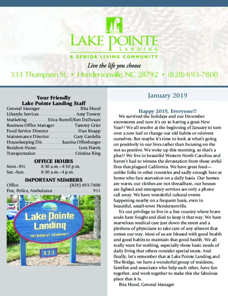 PDF Newsletter of Lake Pointe Landing, , , , , Hendersonville, NC - 4462-C00824^1tz6q89-R29820^8_pg