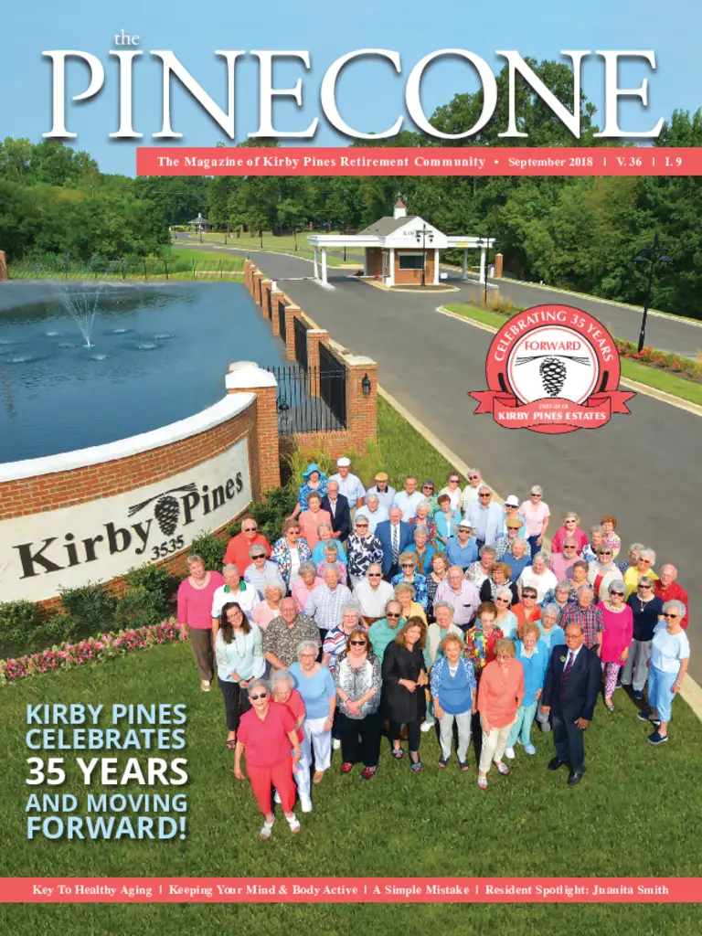 PDF Newsletter of Kirby Pines, , , , , Memphis, TN - 44791-C00565^September-2018-Pinecone-Web^23_pg