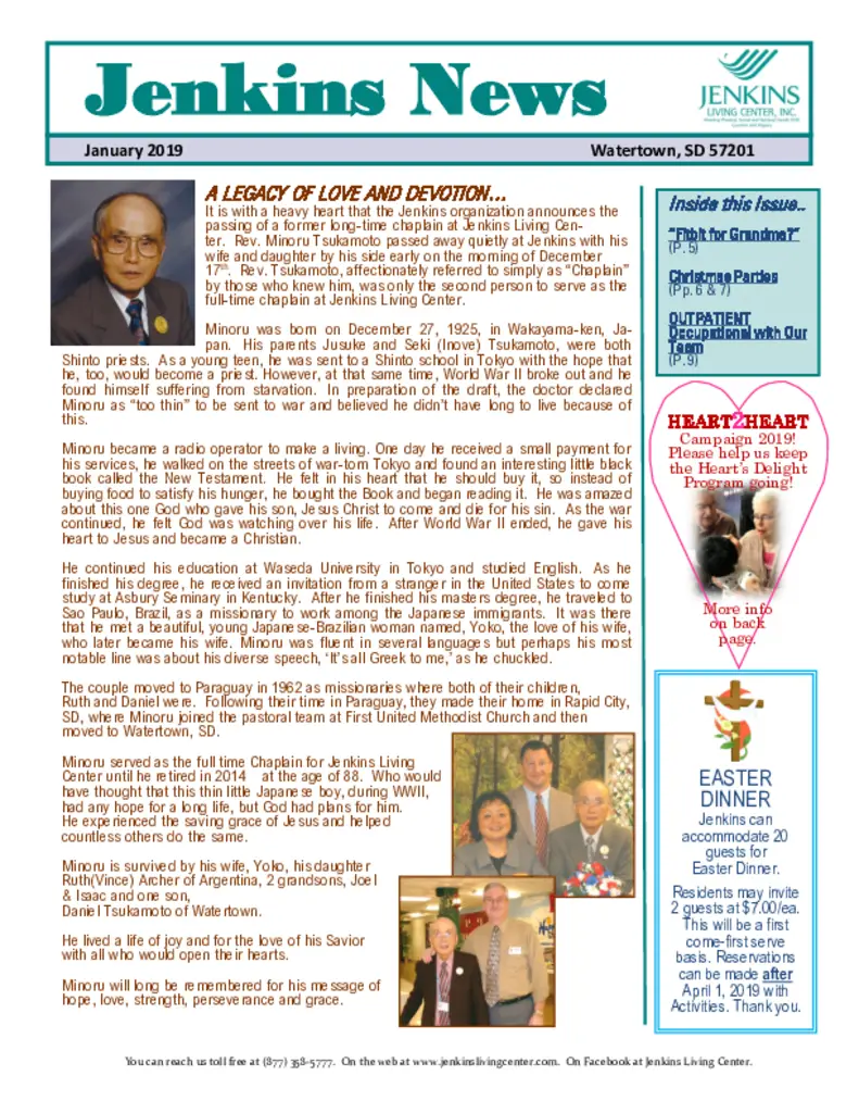 PDF Newsletter of Jenkins Living Center, , , , , Watertown, SD - 45000-C00558^1-19-newsletter^12_pg