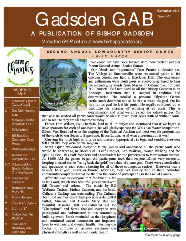 PDF Newsletter of Bishop Gadsden, , , , , Charleston, SC - 45122-C00546^November-GAB^12_pg
