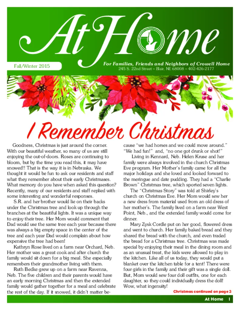 PDF Newsletter of Crowell Memorial Home, , , , , Blair, NE - 47281-C01929^Crowell-Home-Newsletter^8_pg
