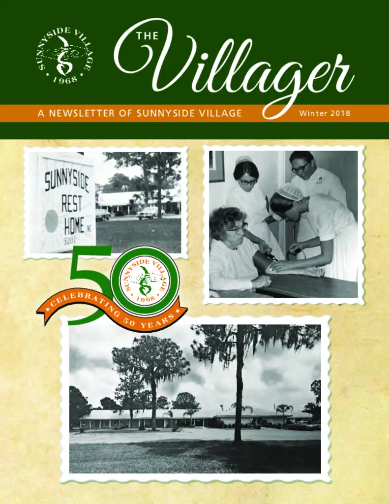 PDF Newsletter of Sunnyside Village, , , , , Sarasota, FL - 5038-C00074^SV_016_Villager_Winter18_150res_2^12_pg