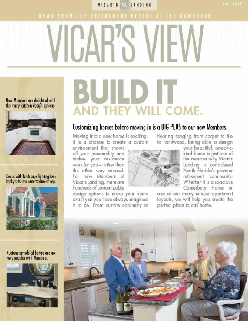PDF Newsletter of Vicar's Landing, , , , , Ponte Vedra, FL - 5099-C00076^vicars-landing-newsletter-fall-2016^4_pg