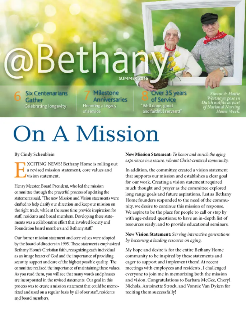 PDF Newsletter of Bethany Home, , , , , Dubuque, IA - 6571-C00119^Bethany-Sept-16_web-1^5_pg