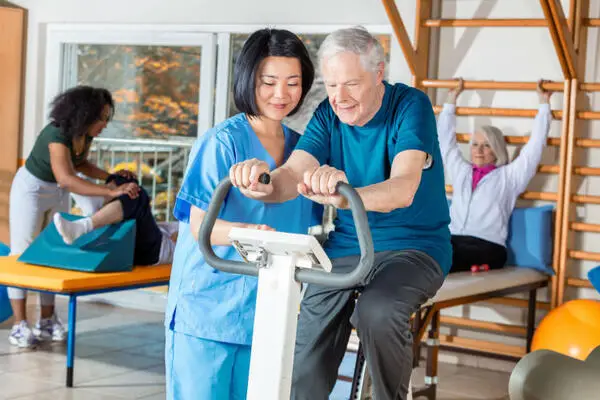 ADLs for seniors using PT and OT