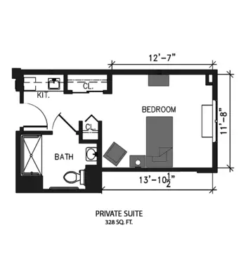 Floorplan of Amber Court Assisted Living of Brooklyn, Assisted Living, Brooklyn, NY 3