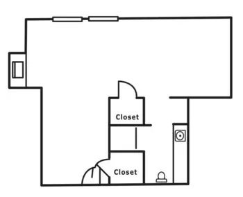 Floorplan of Blackhawk Assisted Living, Assisted Living, Spring Hill, KS 2