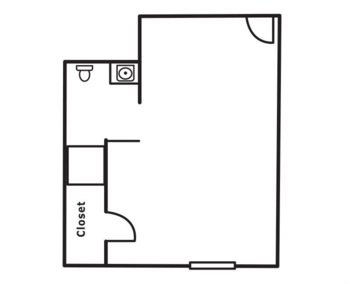 Floorplan of Blackhawk Assisted Living, Assisted Living, Spring Hill, KS 5
