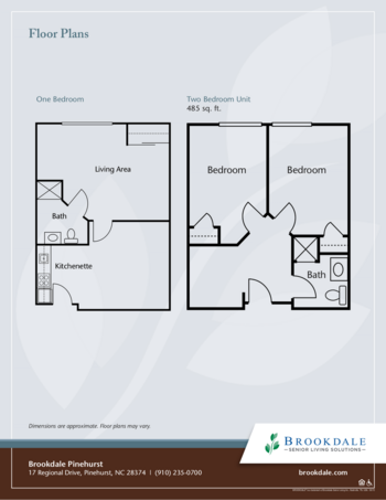Floorplan of Brookdale Pinehurst, Assisted Living, Pinehurst, NC 2