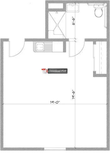 Floorplan of Carrington Court, Assisted Living, South Jordan, UT 17