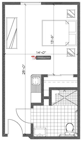 Floorplan of Carrington Court, Assisted Living, South Jordan, UT 3