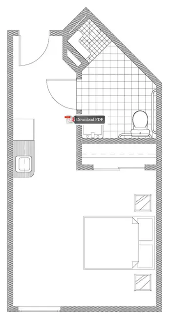 Floorplan of Carrington Court, Assisted Living, South Jordan, UT 9
