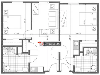 Floorplan of Carrington Court, Assisted Living, South Jordan, UT 2