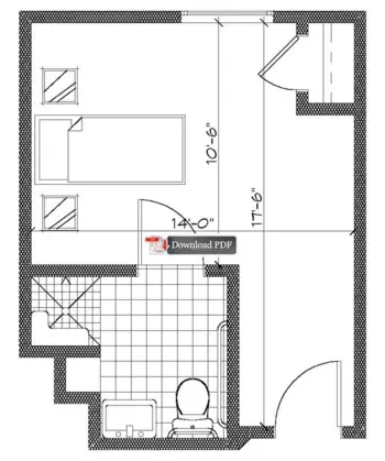 Floorplan of Carrington Court, Assisted Living, South Jordan, UT 12