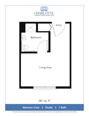 Floorplan of Charlotte Assisted Living, Assisted Living, Charlotte, NC 4