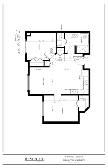 Floorplan of Eventide Jamestown Senior Living, Assisted Living, Jamestown, ND 5