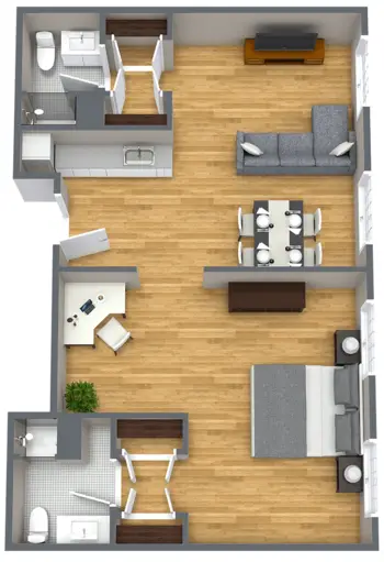 Floorplan of Glenwood Village of Overland Park, Assisted Living, Memory Care, Overland Park, KS 3
