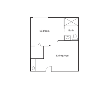 Floorplan of Hearth Brook, Assisted Living, Newark, OH 1