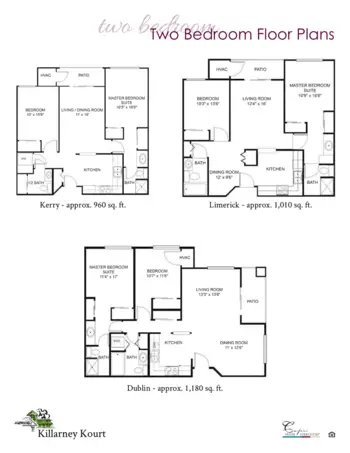 Floorplan of Killarney Kourt, Assisted Living, Sturtevant, WI 4