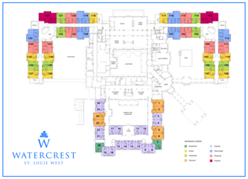 Floorplan of Watercrest of St. Lucie West, Assisted Living, Memory Care, Port Saint Lucie, FL 1