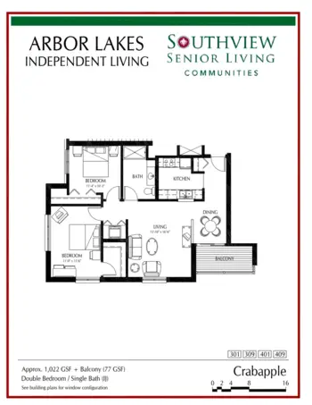Floorplan of Arbor Lakes Senior Living, Assisted Living, Memory Care, Maple Grove, MN 1