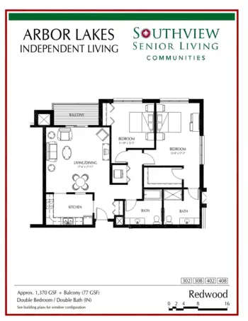 Floorplan of Arbor Lakes Senior Living, Assisted Living, Memory Care, Maple Grove, MN 3