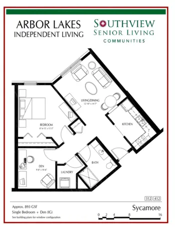 Floorplan of Arbor Lakes Senior Living, Assisted Living, Memory Care, Maple Grove, MN 5