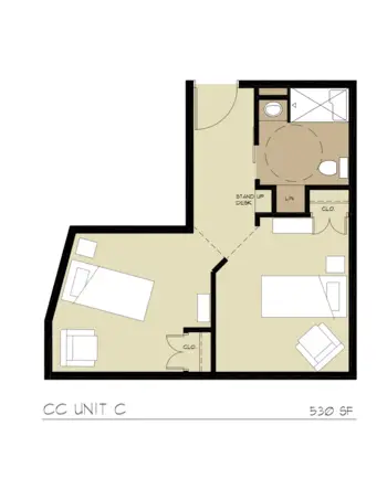 Floorplan of Interlude Restorative Suites - Plymouth, Assisted Living, Plymouth, MN 5