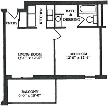 Floorplan of Scarlet Oaks Retirement Community, Assisted Living, Cincinnati, OH 4