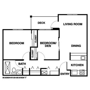 Floorplan of Sedona Winds, Assisted Living, Sedona, AZ 12