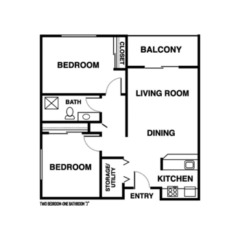 Floorplan of Sedona Winds, Assisted Living, Sedona, AZ 14