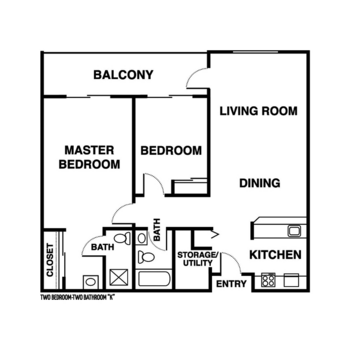 Floorplan of Sedona Winds, Assisted Living, Sedona, AZ 15
