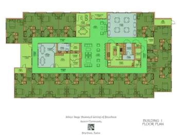Floorplan of Silver Sage Assisted Living, Assisted Living, Brenham, TX 1