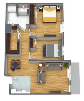 Floorplan of South Hill Village, Assisted Living, Memory Care, Spokane, WA 7