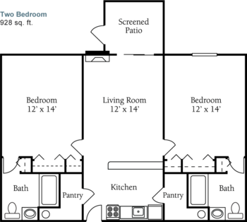 Floorplan of Springfield Assisted Living, Assisted Living, Springfield, OH 2