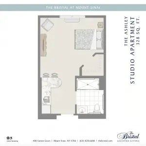 Floorplan of The Bristal at Woodcliff Lake, Assisted Living, Woodcliff Lake, NJ 3