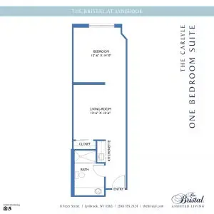 Floorplan of The Bristal at Woodcliff Lake, Assisted Living, Woodcliff Lake, NJ 7
