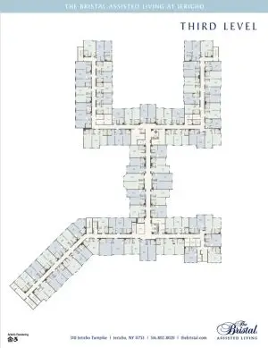 Floorplan of The Bristal at Woodcliff Lake, Assisted Living, Woodcliff Lake, NJ 9